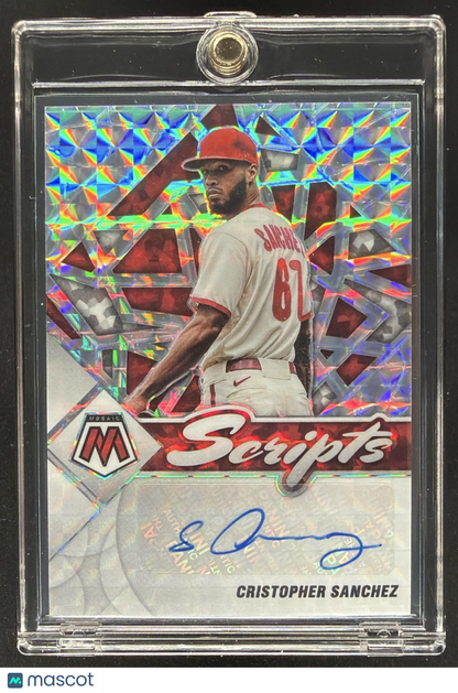 2022 Panini Mosaic Cristopher Sanchez #RA-SZ Rookie Auto RC