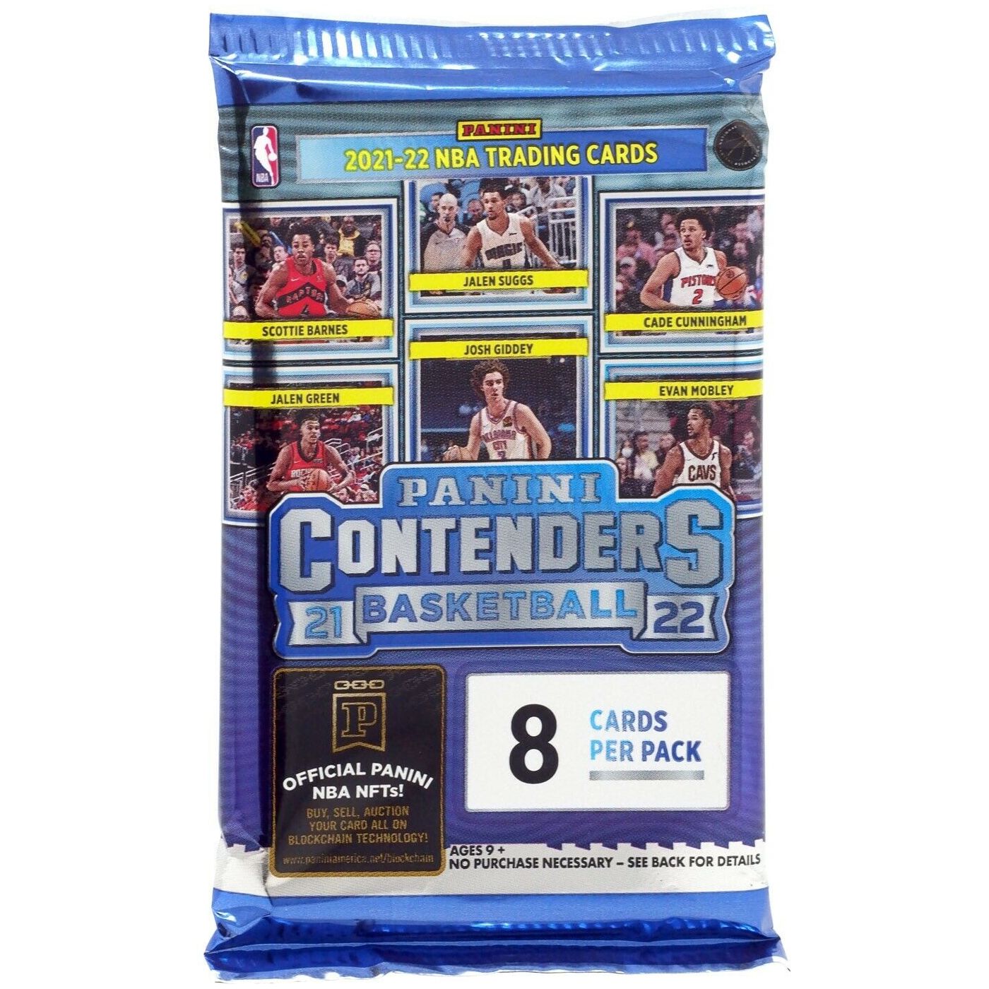 2021/22 Panini Contenders Basketball Retail Pack