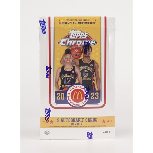 2023 Topps Chrome McDonald's All American Basketball Hobby Box