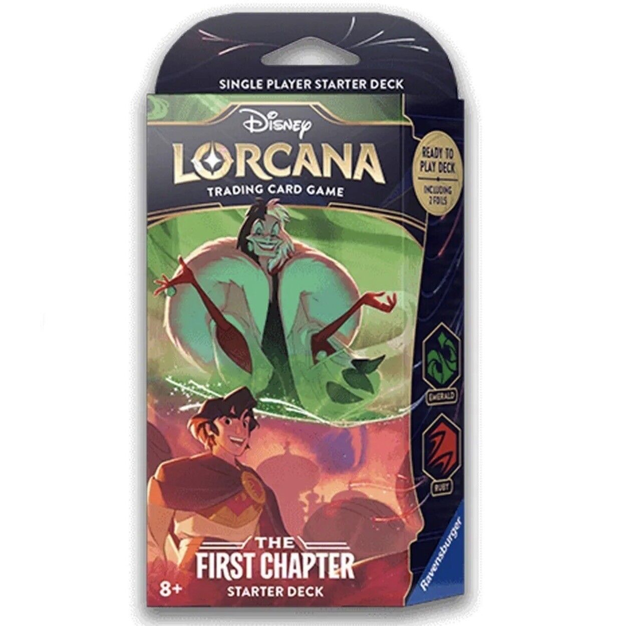 Lorcana TCG: The First Chapter Starter Deck Emerald and Ruby