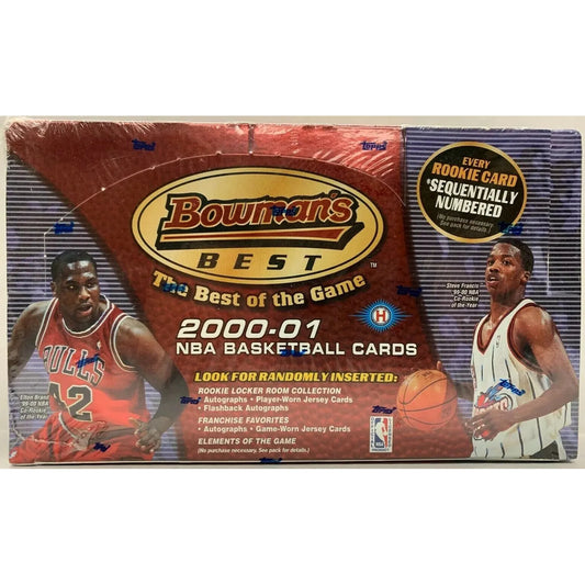 2000-01 Bowman's Best Basketball Hobby Box