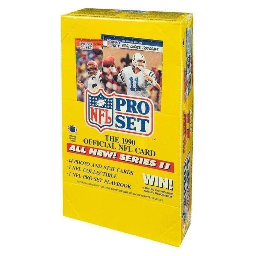 1990 Pro Set Football Series 2 Hobby Box