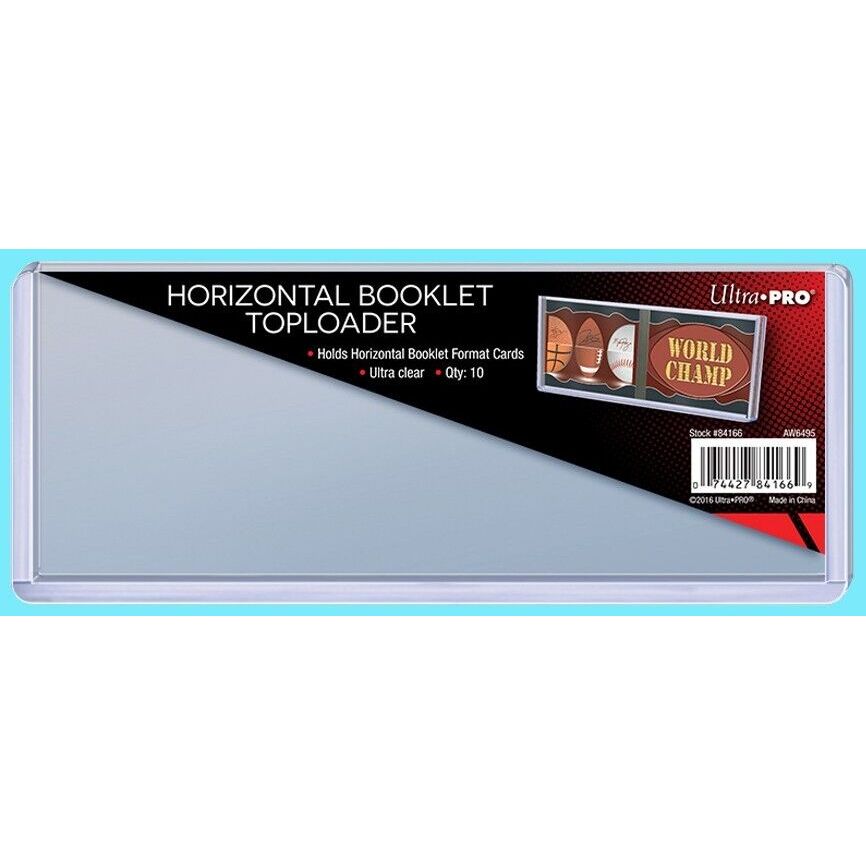 Ultra Pro Horizontal Booklet Toploaders 10 Pack