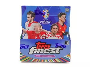 2024 Topps Finest Road to UEFA Euro Soccer Hobby Box
